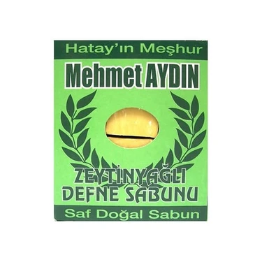 Mehmet Aydın Doğal Zeytinyağlı Defne Sabunu - El Yapımı, Cilt Dostu, 900