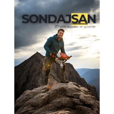 Sondajsan 5.5 HP Benzinli El Sondaj Makinesi