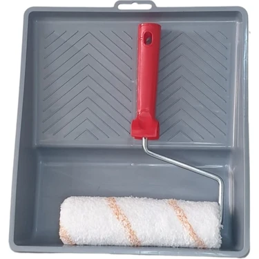 M1 Art Antares Büyük Boy Boya Tavası 30 x 33 cm  Premium Microfiber Rulo 20CM Iç Dış Cephe ve Tüm