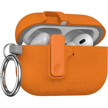 MobaxAksesuar Apple Airpods Pro 1. / 2. Nesil ile Uyumlu Kılıf Standlı Kilitli Tpu Premium Matte