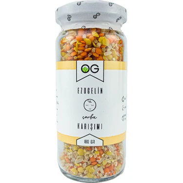 OG natural Ezogelin Çorba Karışımı 180 gr Bebekler İçin Besleyici Temiz