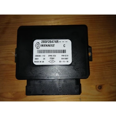 Mais 285F26474R Renault Fluence Megane Kadjar Otomatik Park Fren