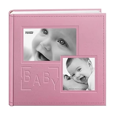 Uravas Store Fotoğraf Albümleri 200 Cepli Kabartmalı "bebek Çerçeve Cover Albüm 4 Adet 6 Baskı