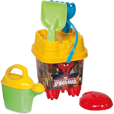 1570 Spiderman Küçük Kale Kova Set, Birden Fazla
