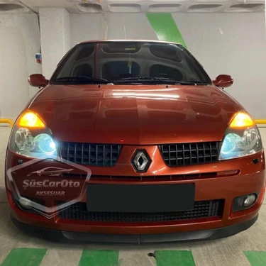 Caralp Renault Clio 2 Symbol Hb&sedan 1998-2008 Uyumlu Üniversal Astra H Lip Esnek Ön Lip 2 Parça