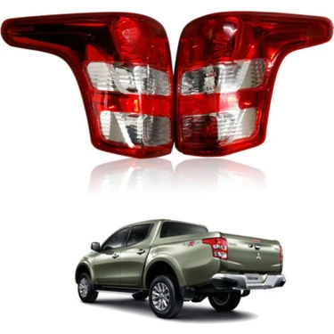 Cey Mitsubishi L200 Uyumlu Arka Stop Lambası Sağ + Sol Takım Duylu