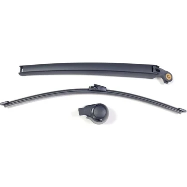 ITH Vw Volkswagen Caddy 2004-2010 Arka Cam Silecek Kolu Kapağı Süpürgesi Takımı