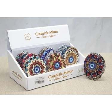 MiraLive Taşlı El Aynası Oval