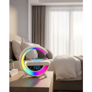 SHC4200 Kablosuz Bluetooth Hoparlör Rgb Aydınlatmalı Çoklu Medya