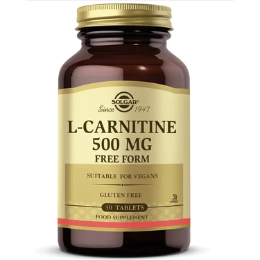 Solgar Maxi L Carnitine 500Mg 30