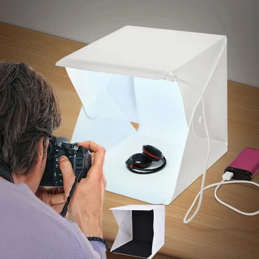 Çekim Çadırı 22X22 Led'li Ürün Fotoğraf Çekim